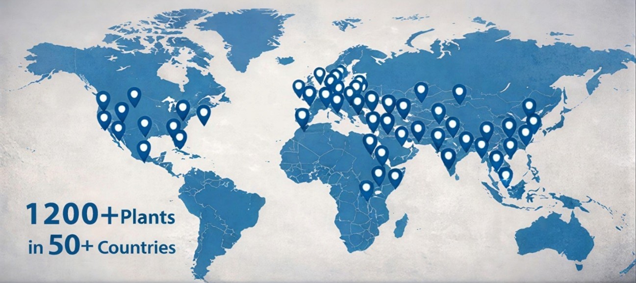 Global Reach Map